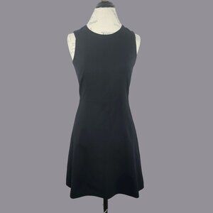 Theory Dress 6 Small Short Black Fit Flare